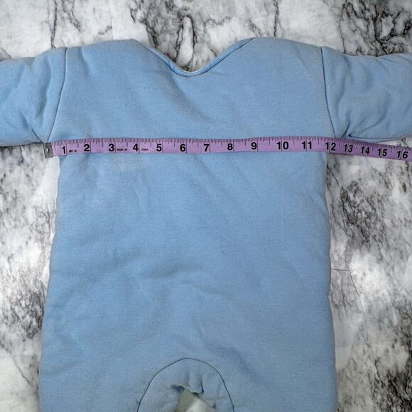 BABY MERLIN'S MAGIC SLEEPSUIT Baby Blue Swaddle Wrap Transition Sleeper 3-6M - Picture 6 of 10